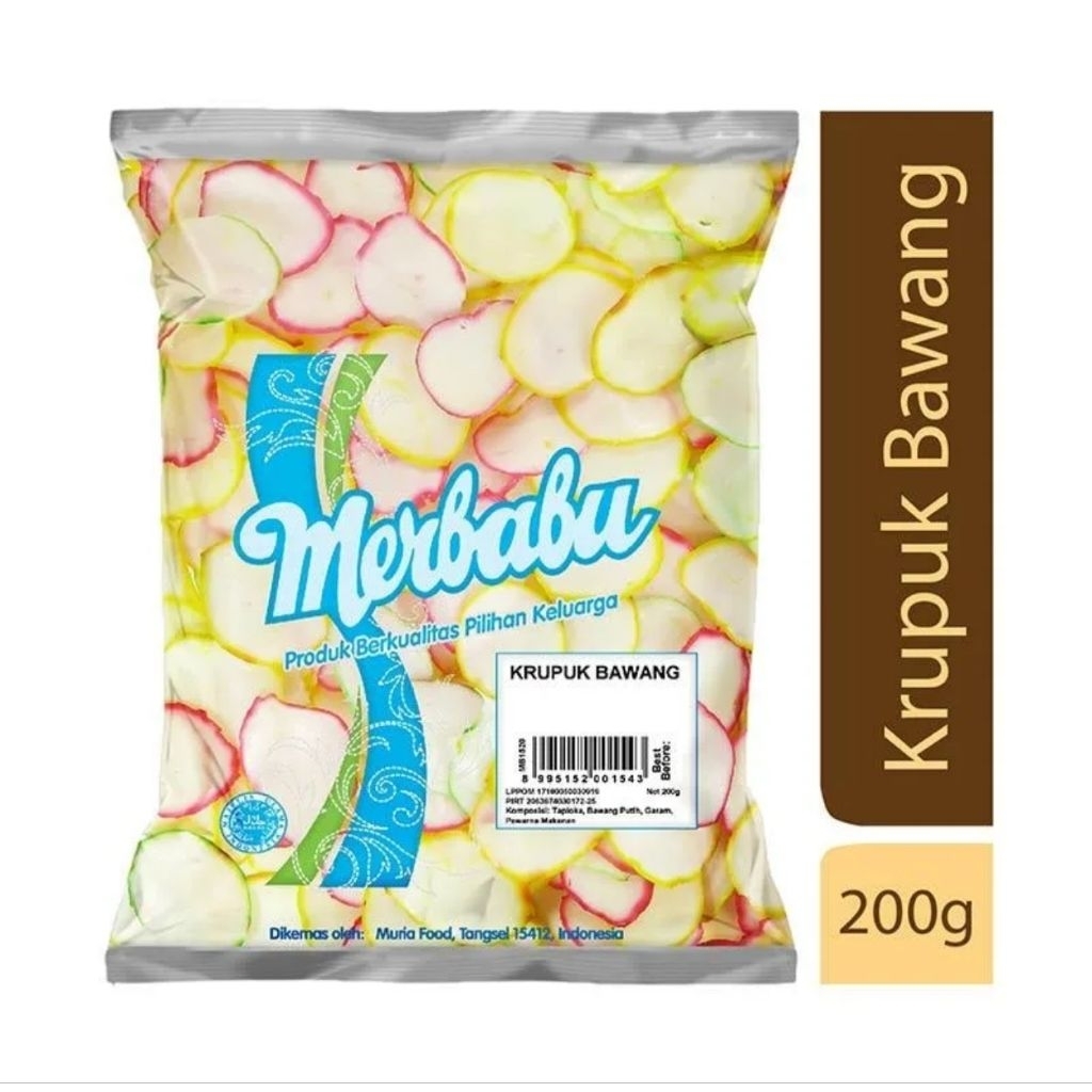 

Merbabu Krupuk Bawang 200 Gram