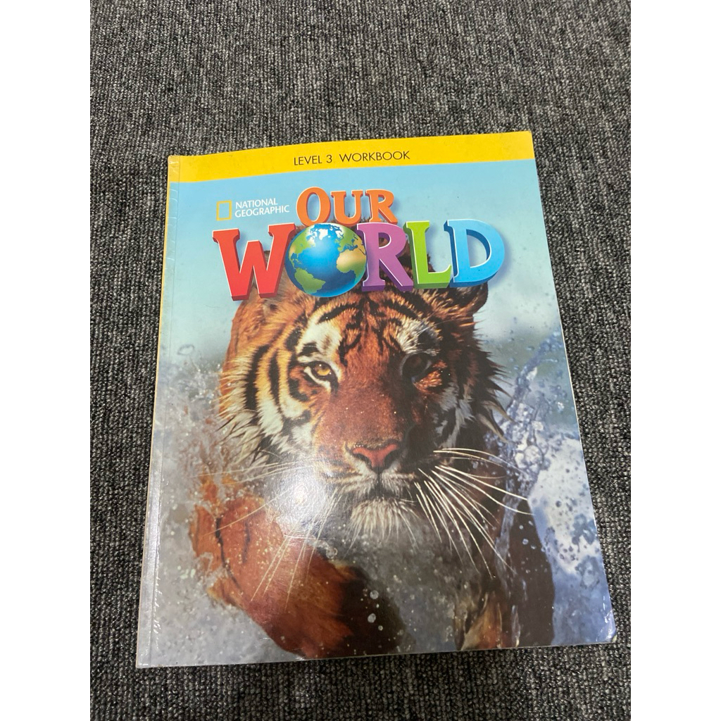 National geographic our world level 3 workbook