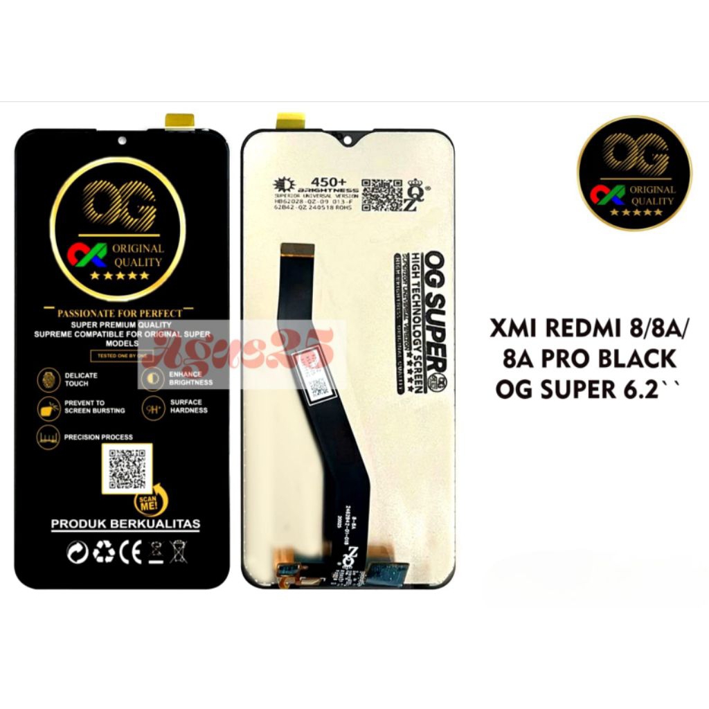LCD XIAOMI REDMI 8/8A/8A PRO LCD TOUCHSCREEN ORIGINAL