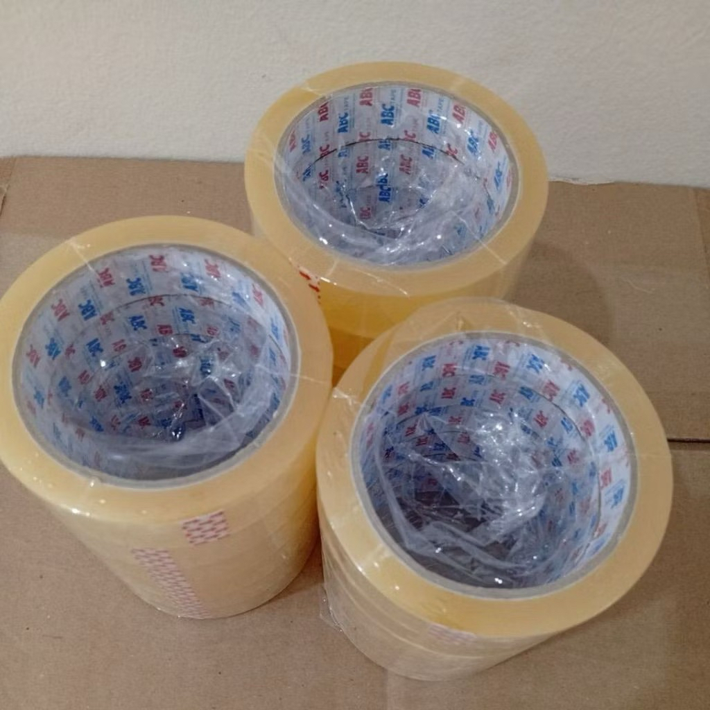 

isolasi 1 inch merek abc bening lakban