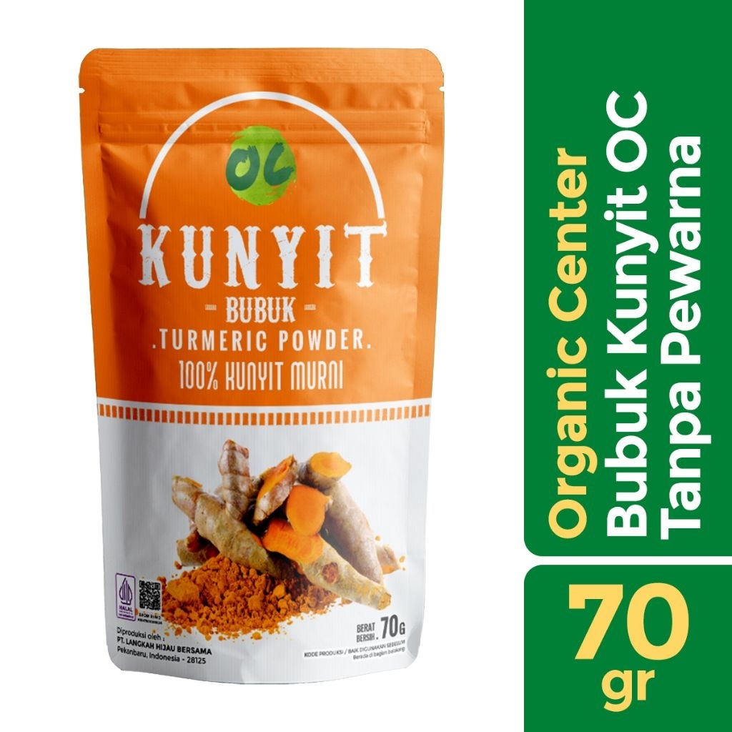 

KUNYIT BUBUK Organik | OC ORGANIC CENTER - Turmeric Powder Bumbu Masak