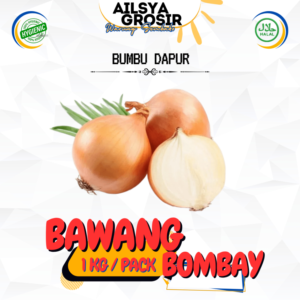 

Bawang Bombay Bombai Super 1 Biji 500 gr