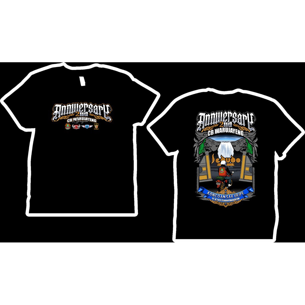 Baju Anniversary 2nd CB Warujayeng