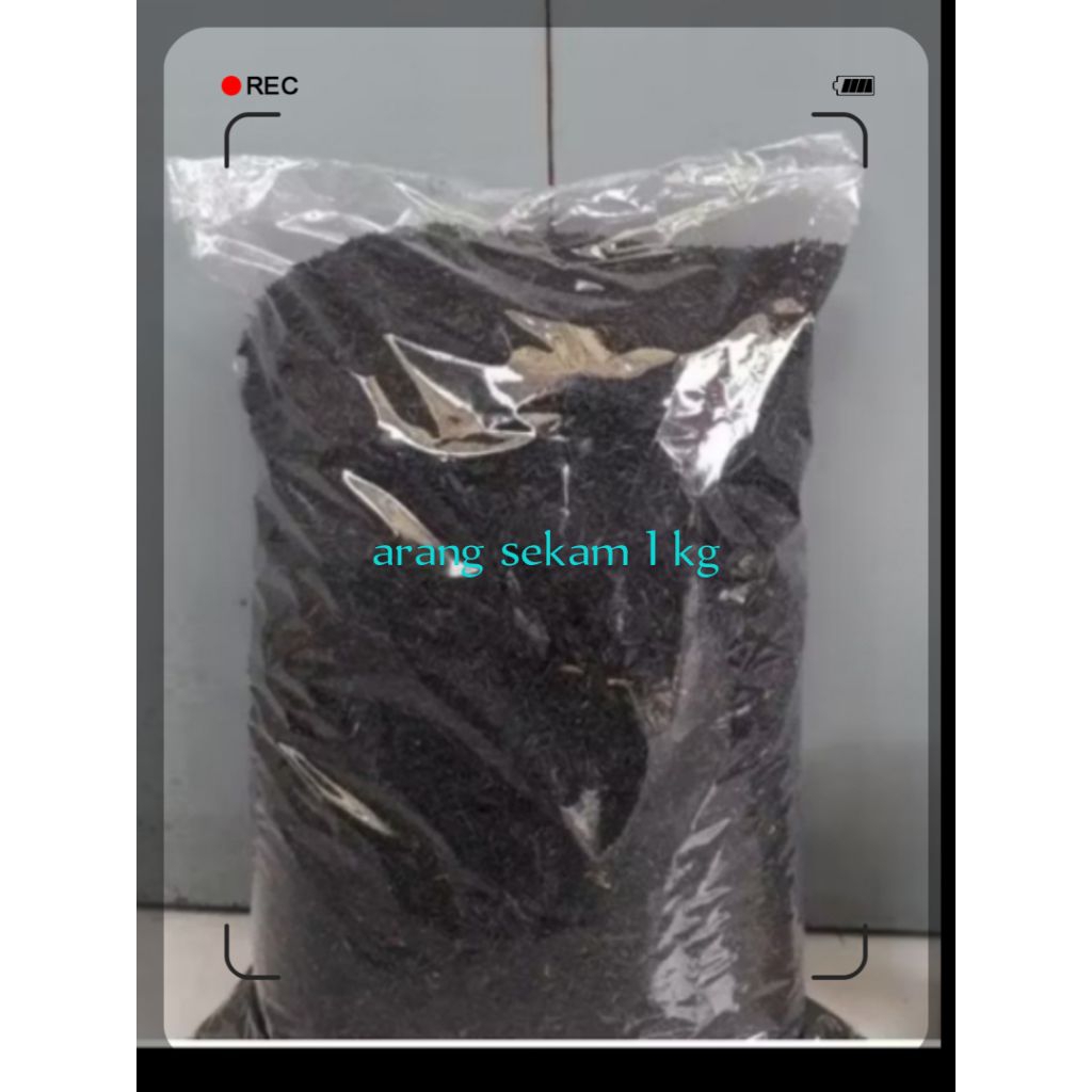 arang sekam bakar murni 1 kg