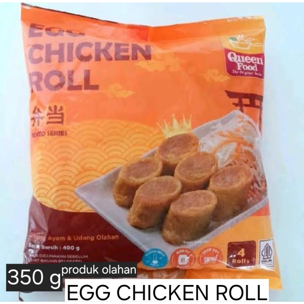 

QUEEN FOOD EGG CHICKEN ROLL 350GR
