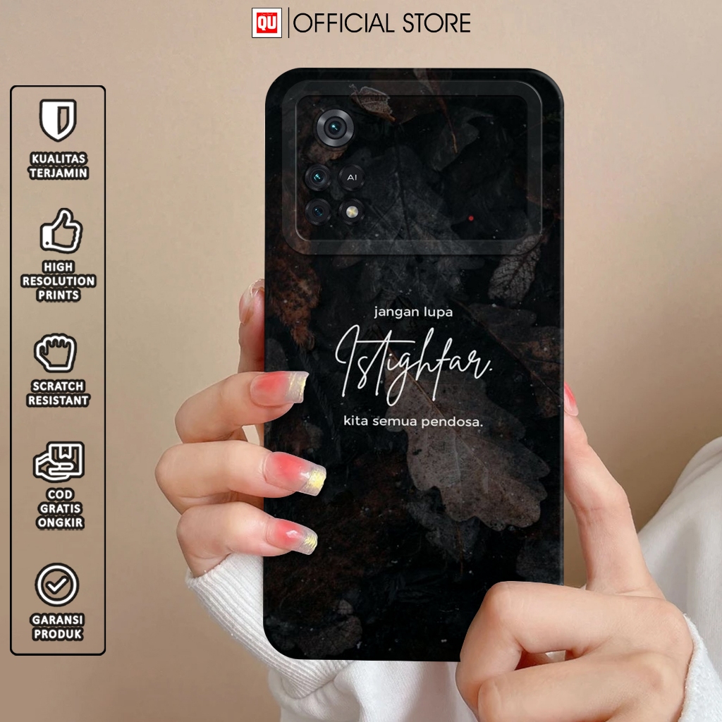 [ QUOTES ] Case Hp For POCO M4 PRO 4G - Casing POCO M4 PRO 4G - Softcase Hp POCO M4 PRO - Silikon Hp