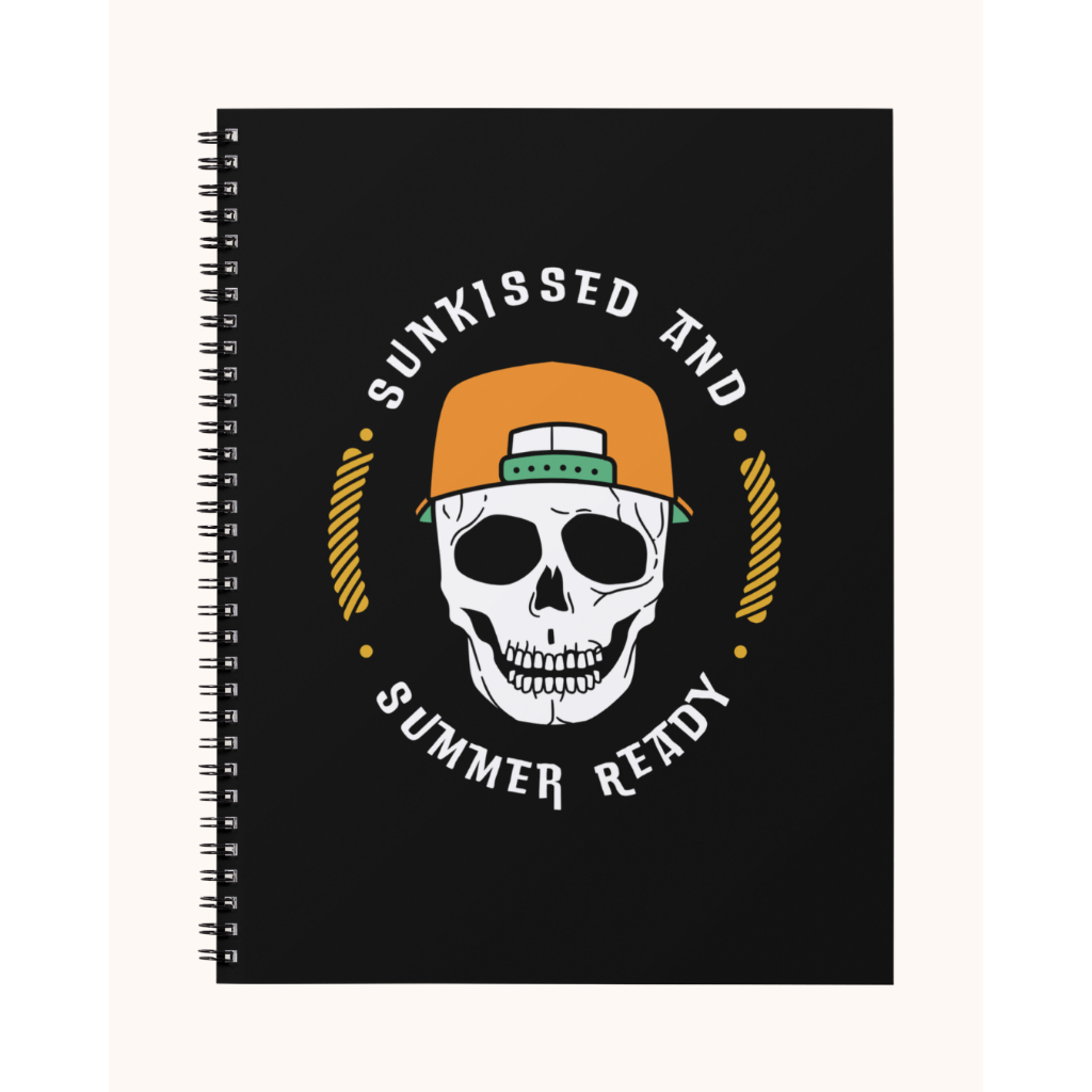 

Notebook Reflektif A5 Spiral 50 Halaman – Hitam Putih, Kertas HVS 80gsm & 100gsm – Sunkissed and Summer Ready