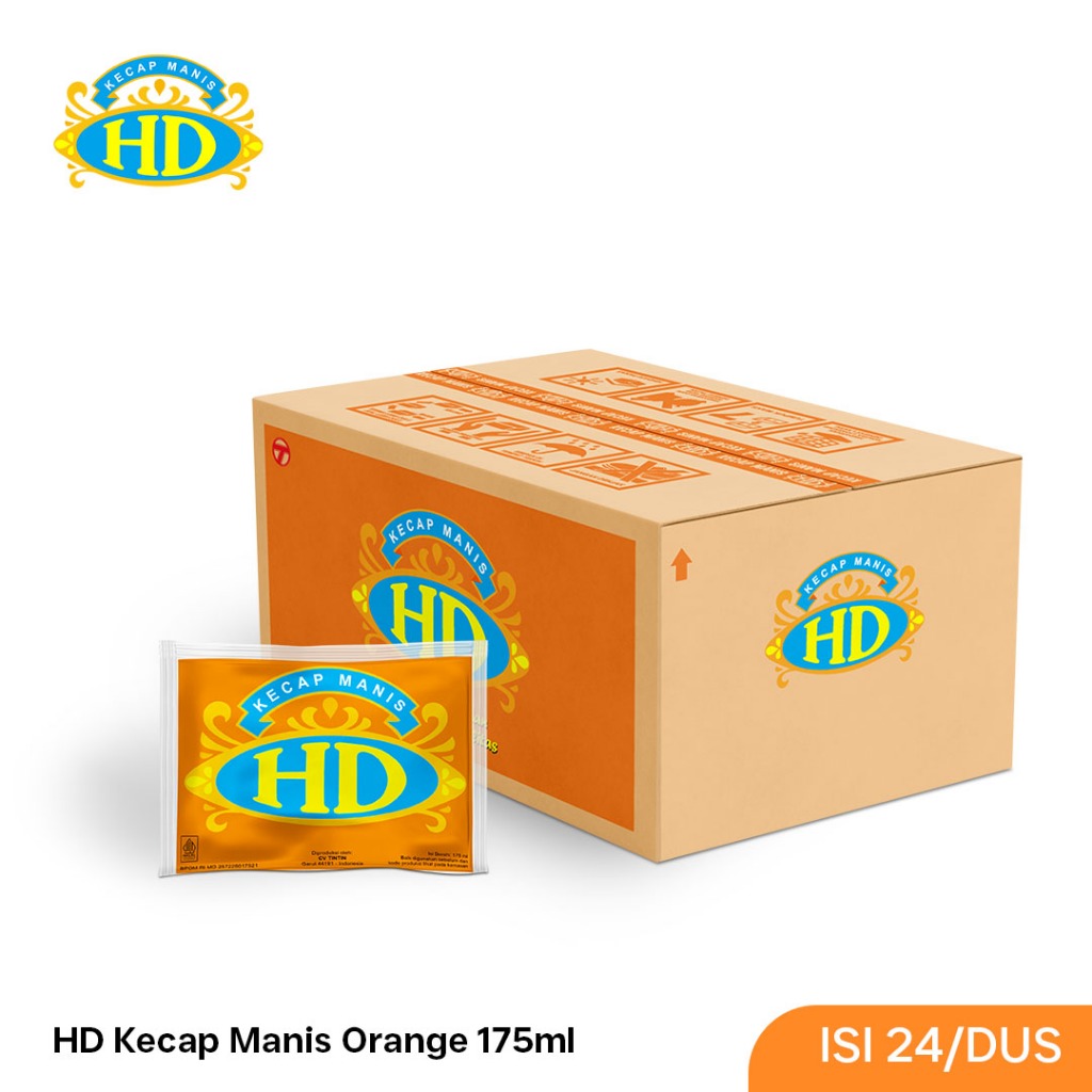 

HD Kecap Manis Orange Refill 175ml ISI 24 pcs