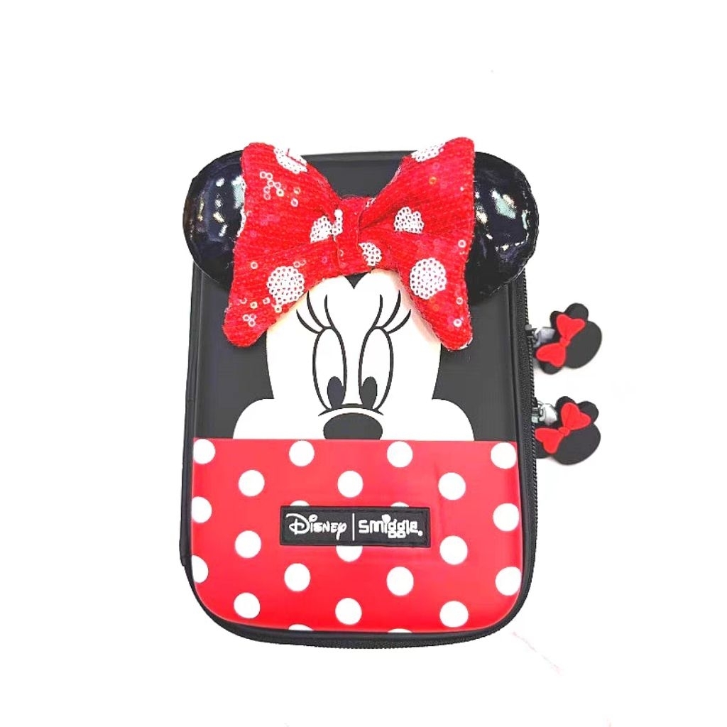

READY STOCK HARDTOP SMIGGLE PENCIL CASE Minnie SMIGGLE Kotak Pensil Smiggle Fashionable Pencil Case