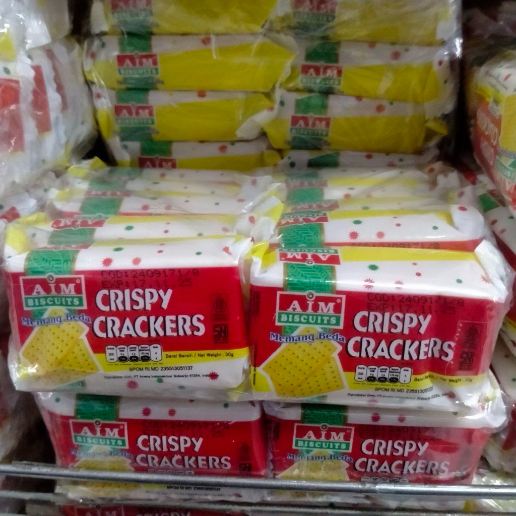 

AIM BIskuit Crackers 10pcs x 35gr