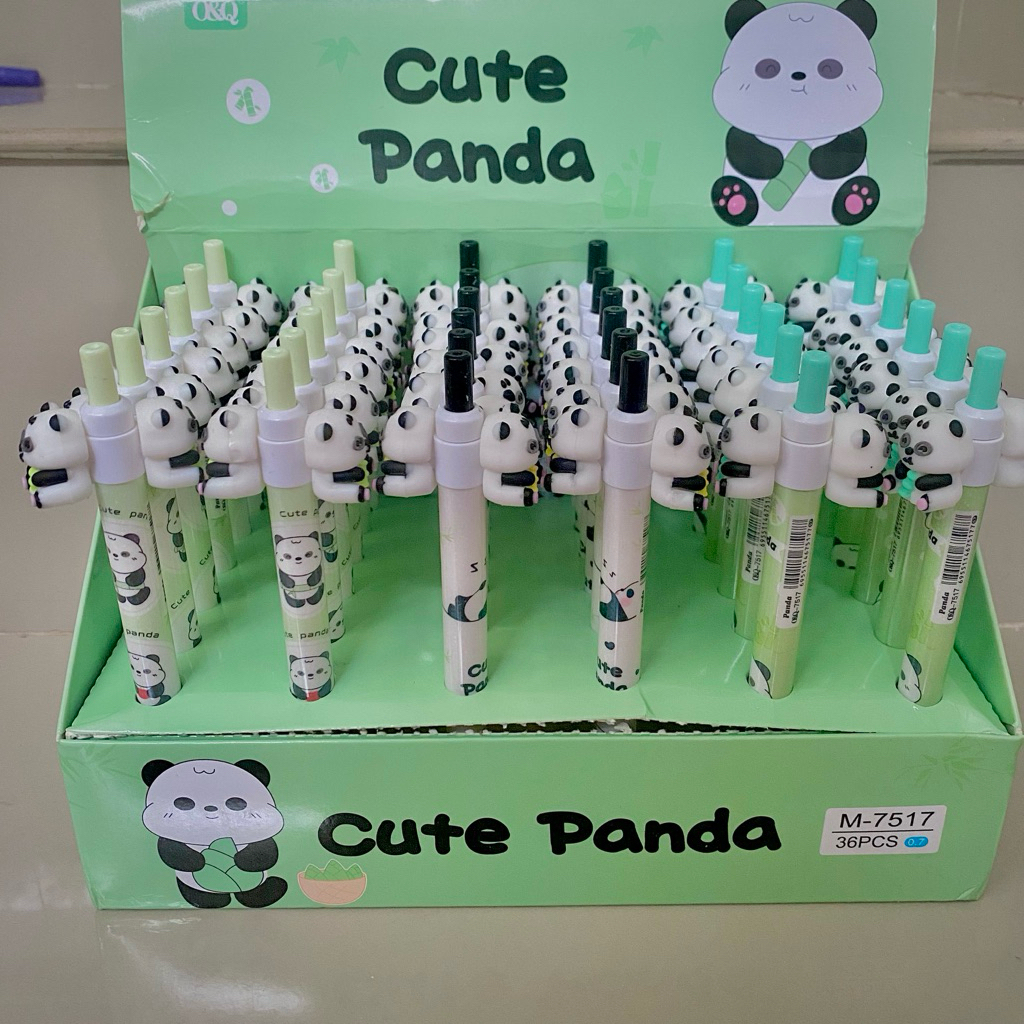 

[COD] 3 pcs Pen Cetek Puter Motif Panda