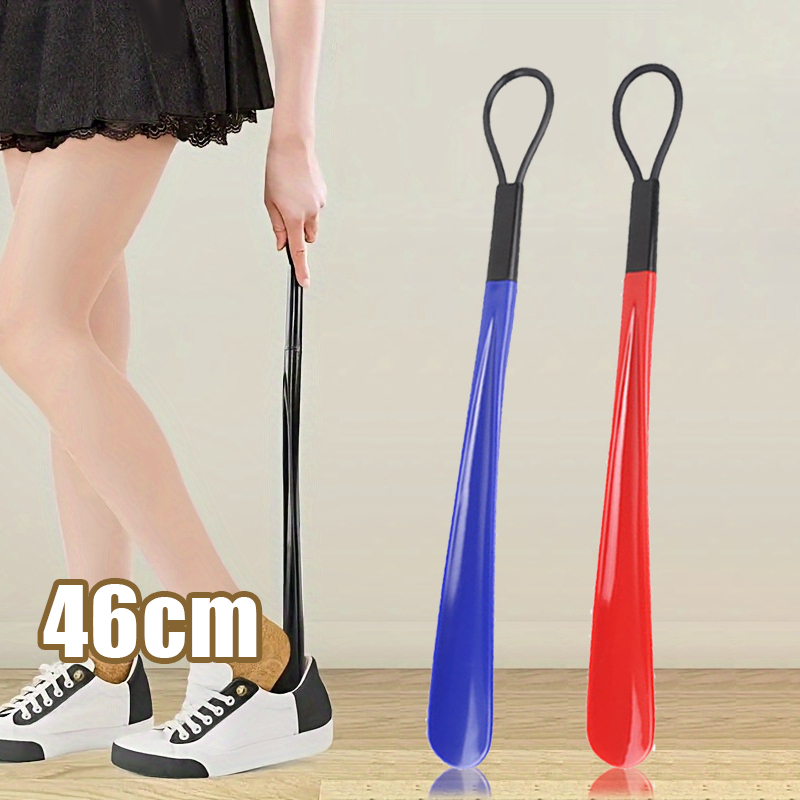 1PC Shoe Horn Panjang Sendok Sepatu Professional Shoe Lifter Sendok Sepatu Panjang 46cm