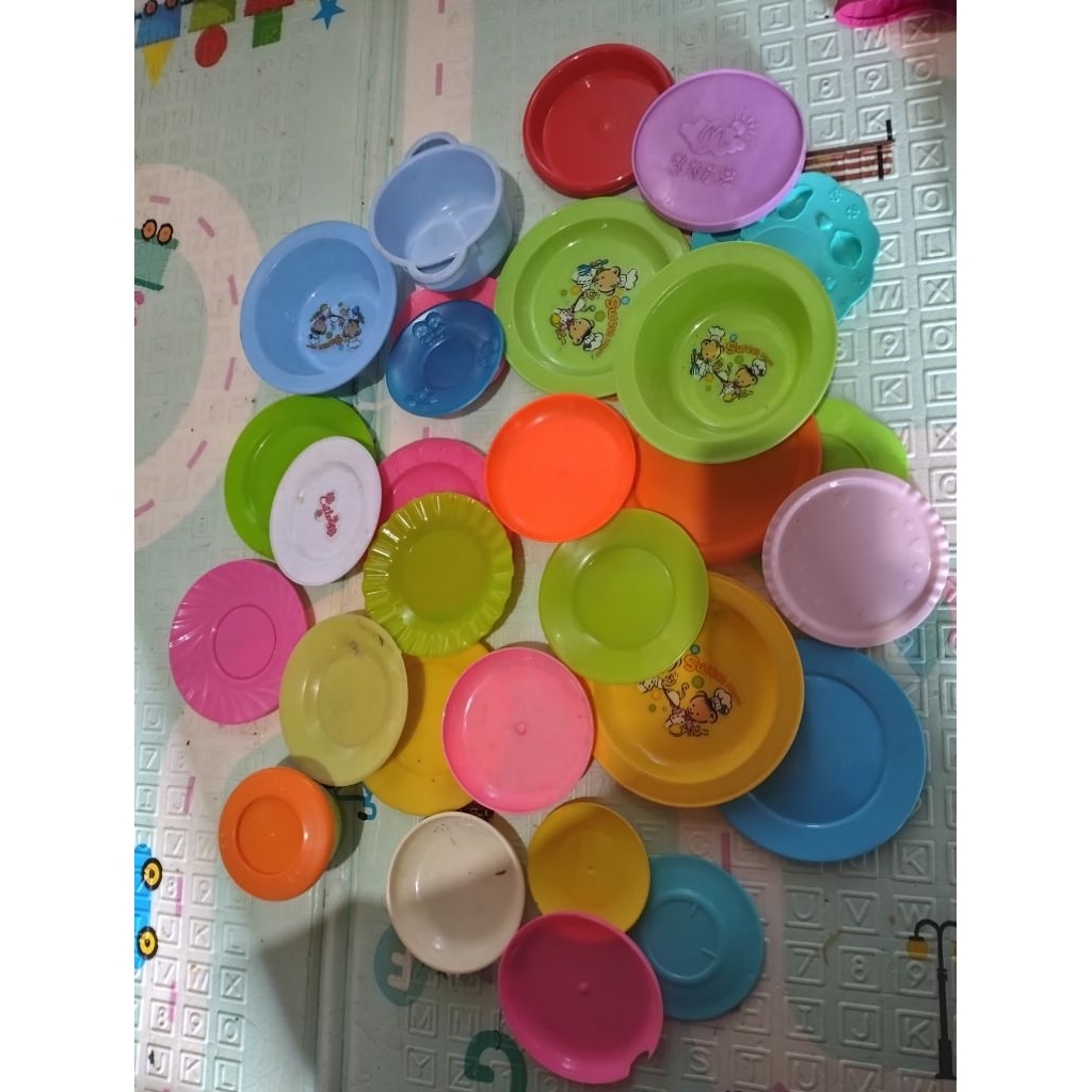 mainan masakan piring preloved