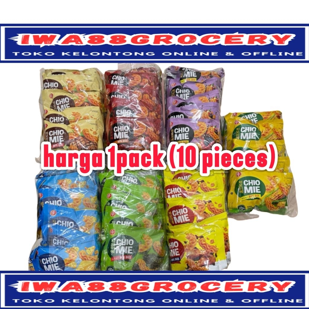 

Chio mie snack jajanan anak 10 pieces