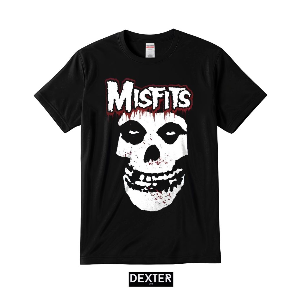 Baju kaos Tshirt GILDAN band rock HOROR musik MISFITS premium custom satuan SN83