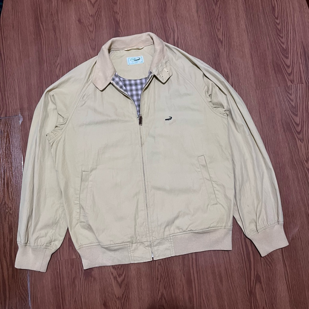 JACKET CASUAL WORK JACKET HARRINGTON CROCODILE VINTAGE