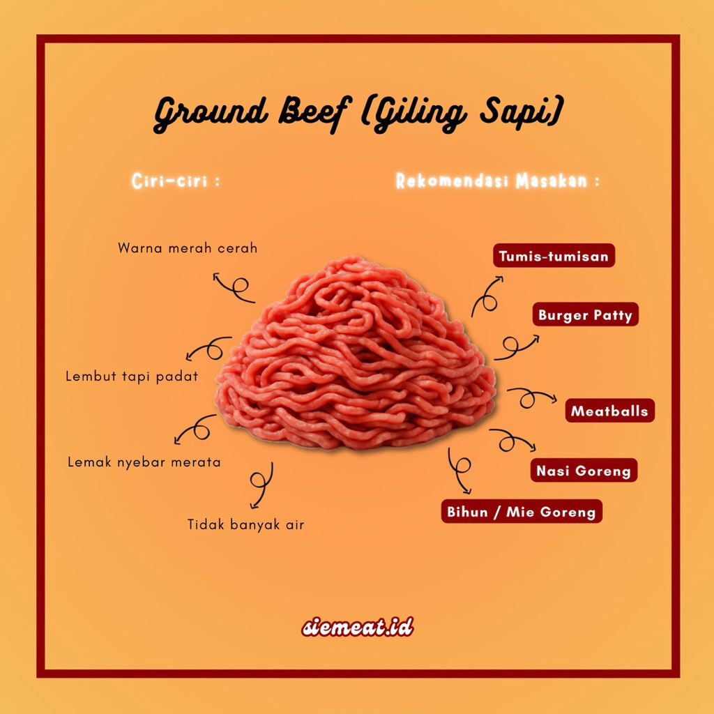 

DAGING GILING SAPI || GROUND MEAT FRESH MEAT DAGING SEGAR