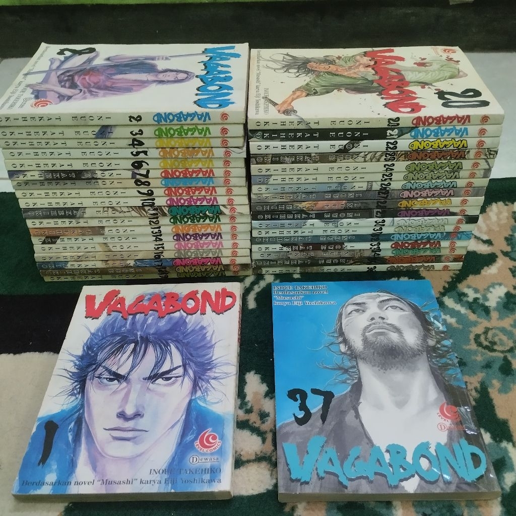 Komik Vagabond set vol 1-37