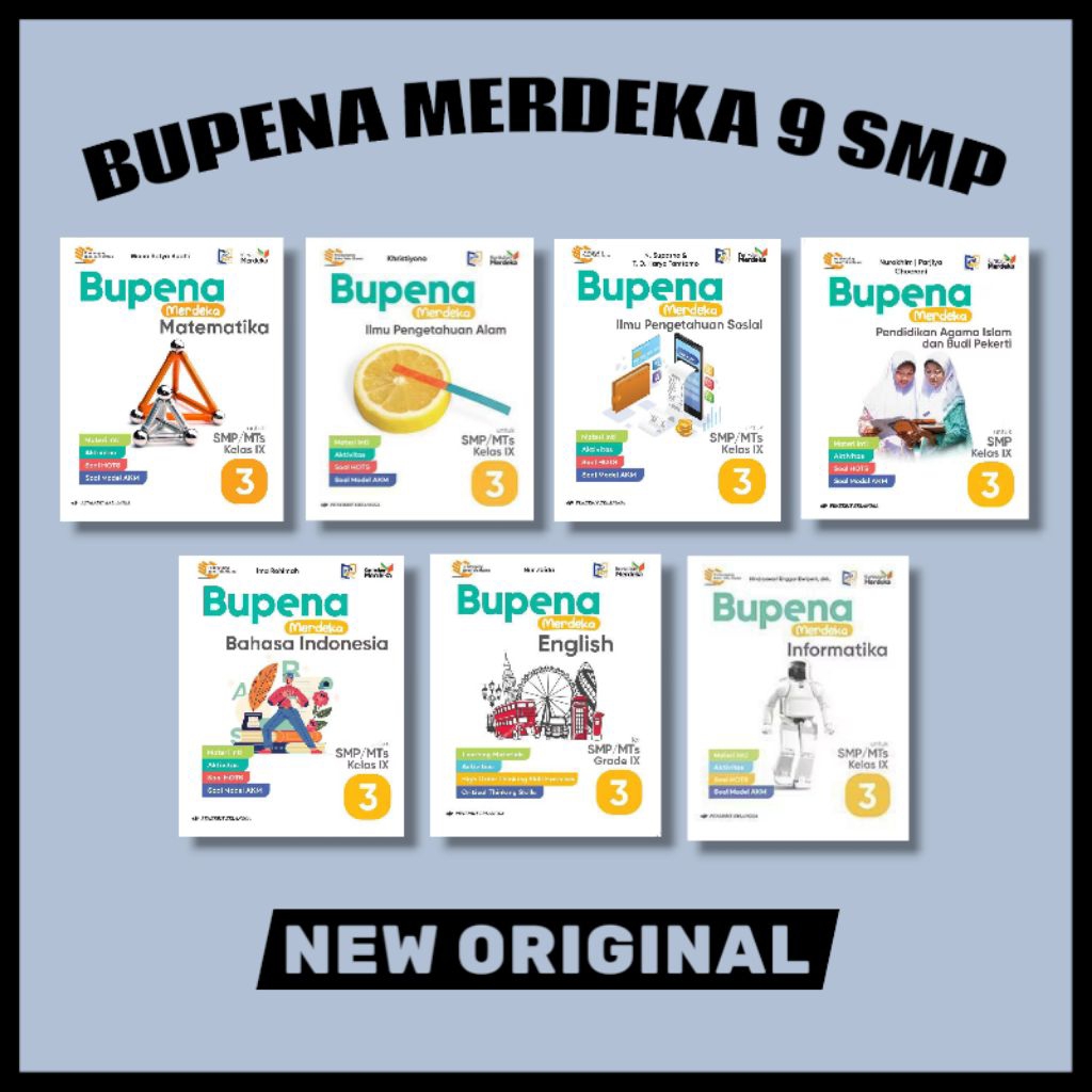 BUPENA MERDEKA KELAS 9 SMP / MTS KM ERLANGGA