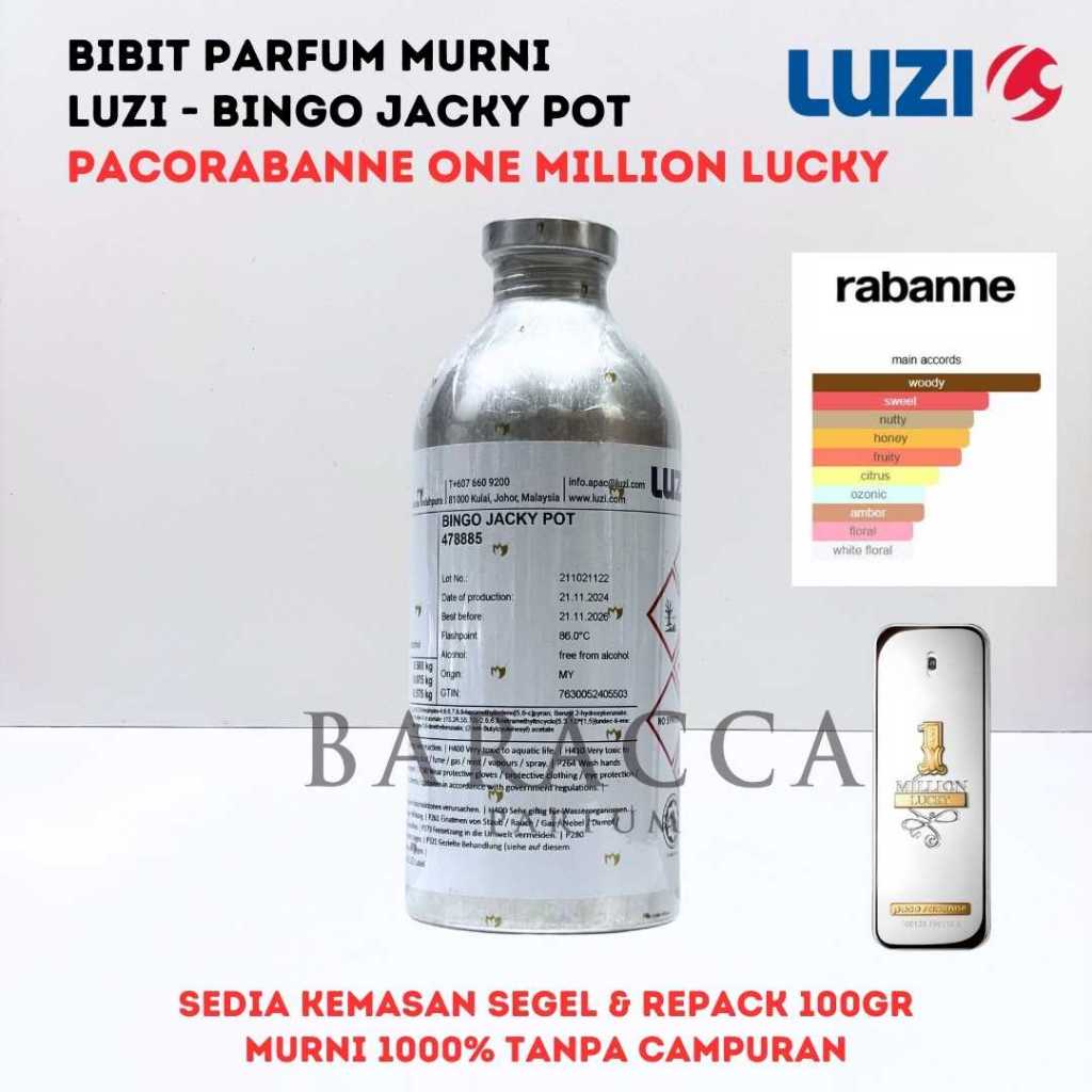 LUZI BINGO JACKY POT - BIBIT PARFUM ONE MILLION LUCKY - SEGEL & REPACK