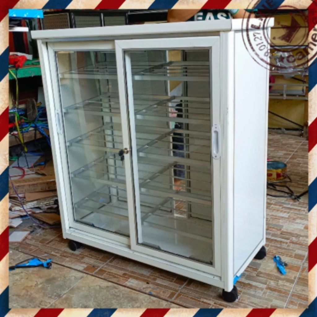 Rak Sepatu Sliding ACP bahan Tebal