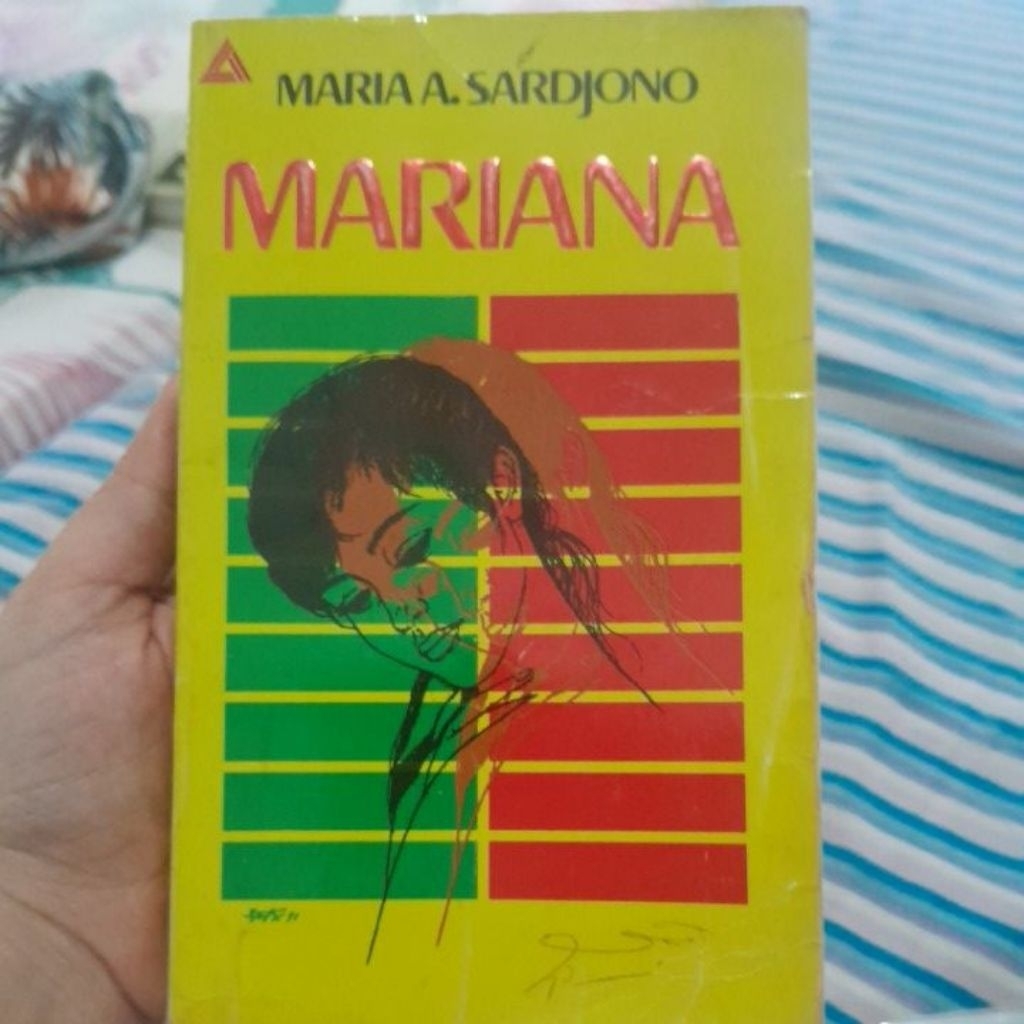 preloved buku jadul klasik langka romansa Maria A Sardjono Mariana