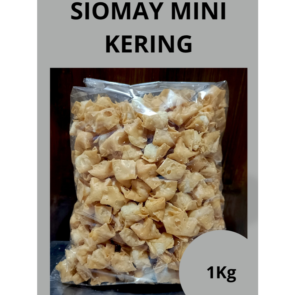 

Siomay mini kering 1kg cocok di jadiin buat cemilan