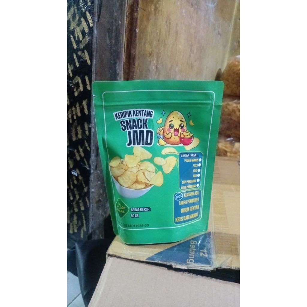 

kripik kentang snack jmd