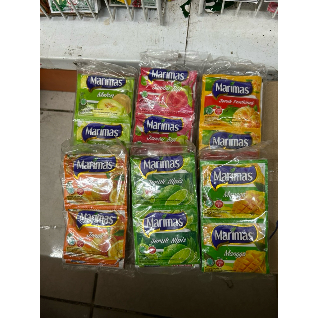 

MARIMAS minuman serbuk 6gram