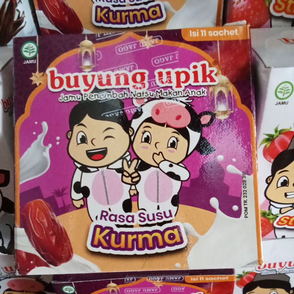 

JAMU BUYUNG UPIK SUSU KURMA PACK ISI 11 SACHETS BELI 5 PACK LEBIH MURAH