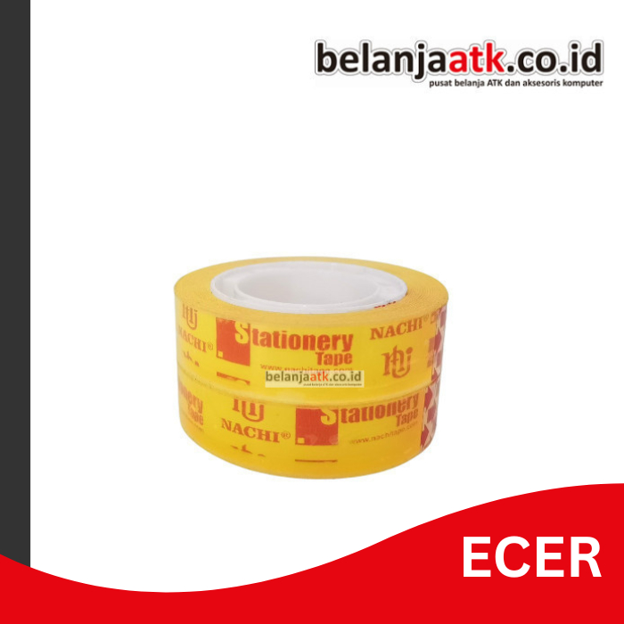 

[ECER] Isolasi bening Nachi ½” x 25 yard
