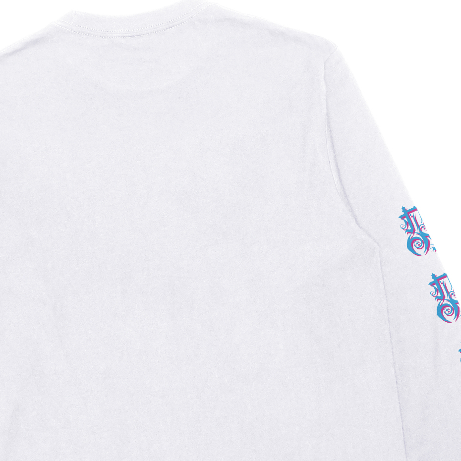 Troy Company Longsleeve Tshirt White Tearless - Kaos Putih Lengan Panjang LS 3217