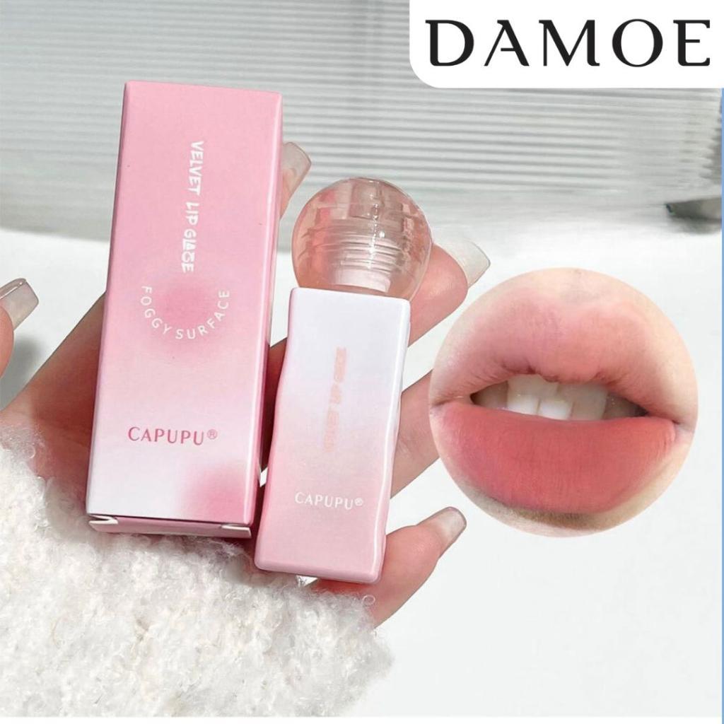 CAPUPU Ice Ball Velvet Matte Lip Glaze Long Lasting