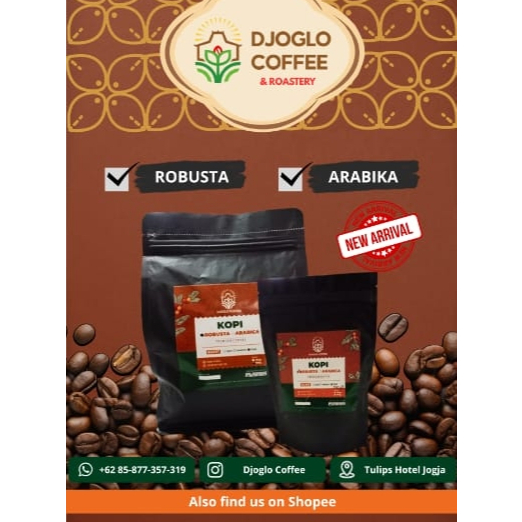 

Djoglo Kopi Robusta Asli Temanggung 500 gram