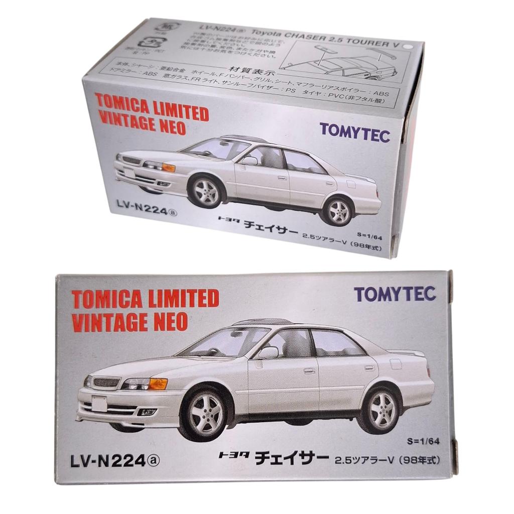 313014 - Tomytec Tomica Limited Vintage Neo 1/64 LV-N224a Toyota Chaser 2.5 Tourer V White