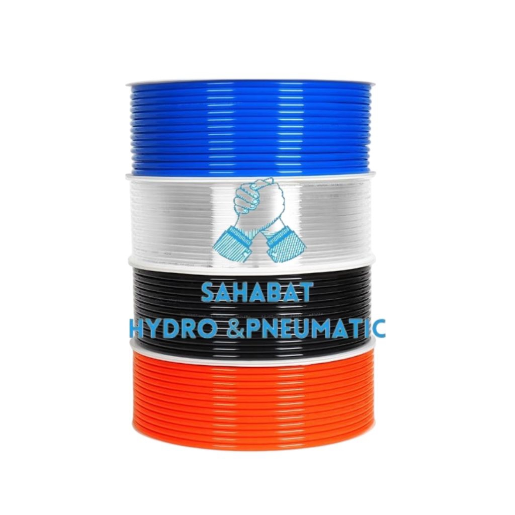 Selang pneumatic 6mm x 4mm / selang PU 6mm x 4mm