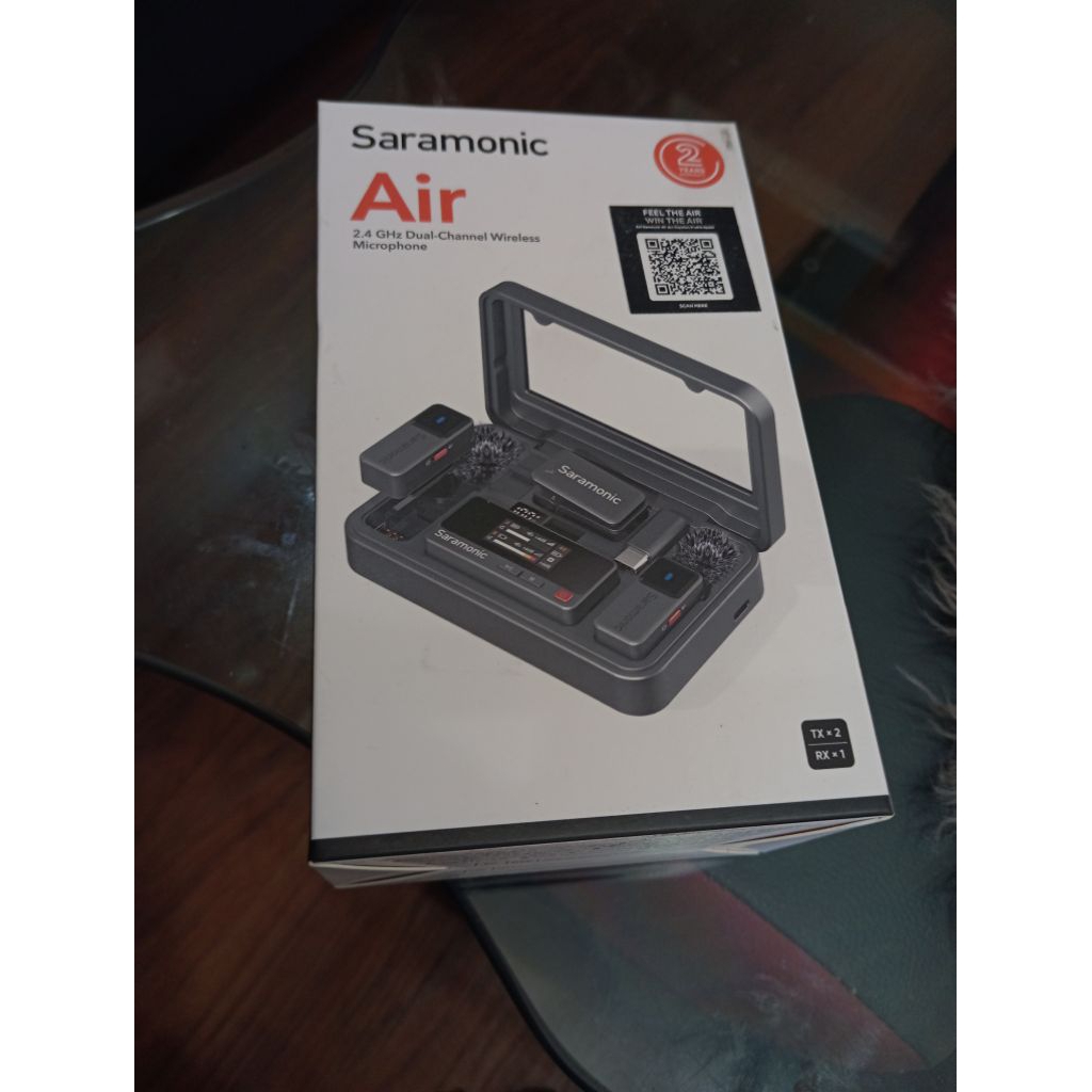 saramonic air dual mic wireless