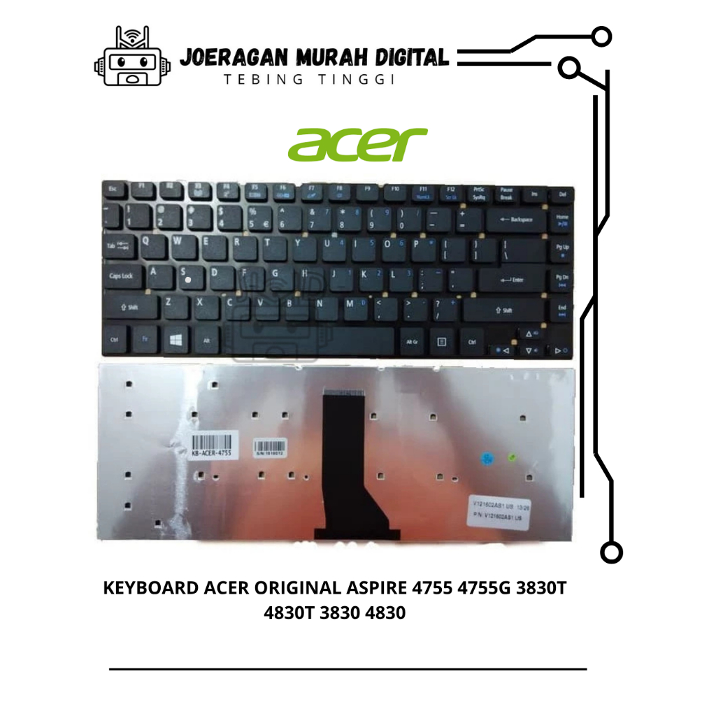 Keyboard Acer Aspire 4755 / Keyboard Laptop Acer 4755