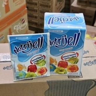 

BOX 12S ECO - NUTRIJELL EKONOMI ISI 12 SACHET RASA PLAIN - COKLAT - MANGO / JELLY POWDER JELLI NUTRIJEL
