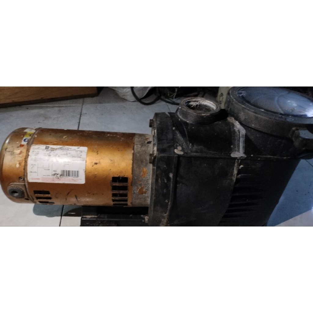 POMPA KOLAM RENANG HP 1,5 SECOND KONDISI BAIK SIAP DIPAKAI BERGARANSI