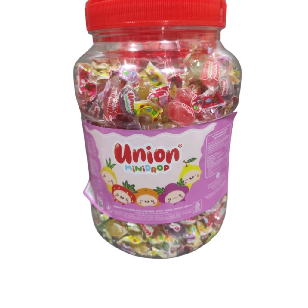 

Permen Buah Union Mini Drops (Toples)