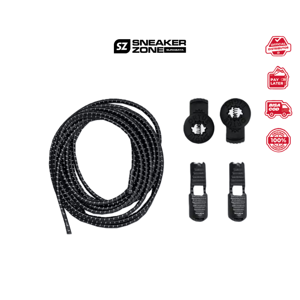 TALI SEPATU ORTUSEIGHT ELASTIC LACE LOCK - TALI SEPATU - LACE LOCK - ORTUSEIGHT