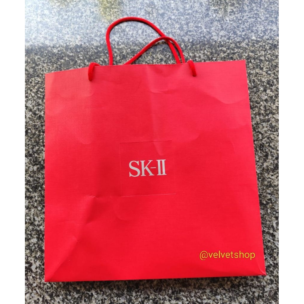 

Paperbag Shopping Bag Original tas belanja exclusive branded SK-II L'Occitane CLINIQUE Skincare