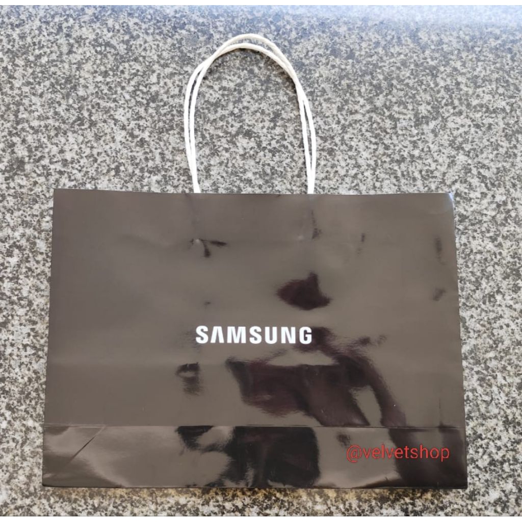 

Paperbag Shopping Bag tas belanja exclusive branded premium gadget electronic SAMSUNG