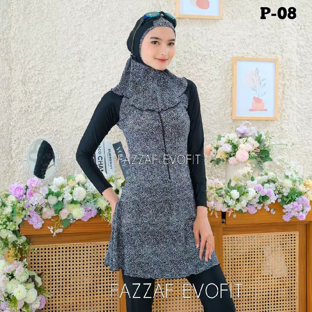 Baju renang muslim Baju renang cewe Baju renang muslimah perempuan dewasa Baju renang muslim wanita 