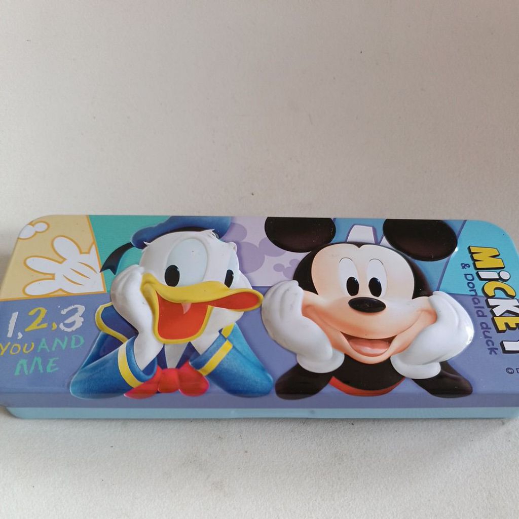 

kotak pensil disney asli