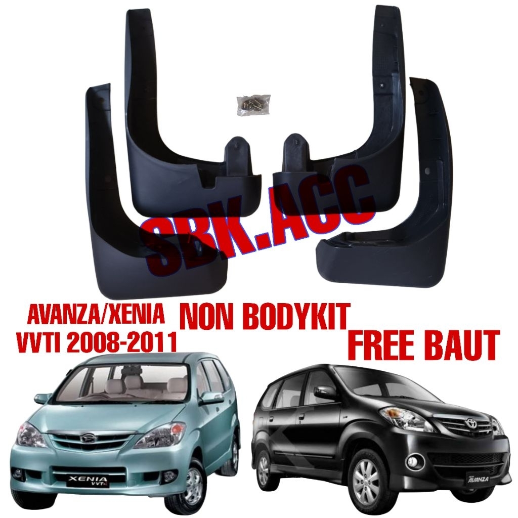 Mudguard Mud Guard Xenia VVTI 2008 2009 2010 2011/ Karpet Penahan Lumpur Xenia Old