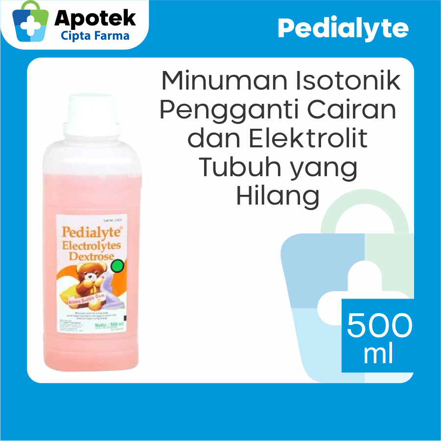 

Pedialyte Pedialite Cair Bubble Gum Dextrose Potassium Sodium Chloride Minuman Kesehatan Elektrolit Tubuh Diare dan Muntah
