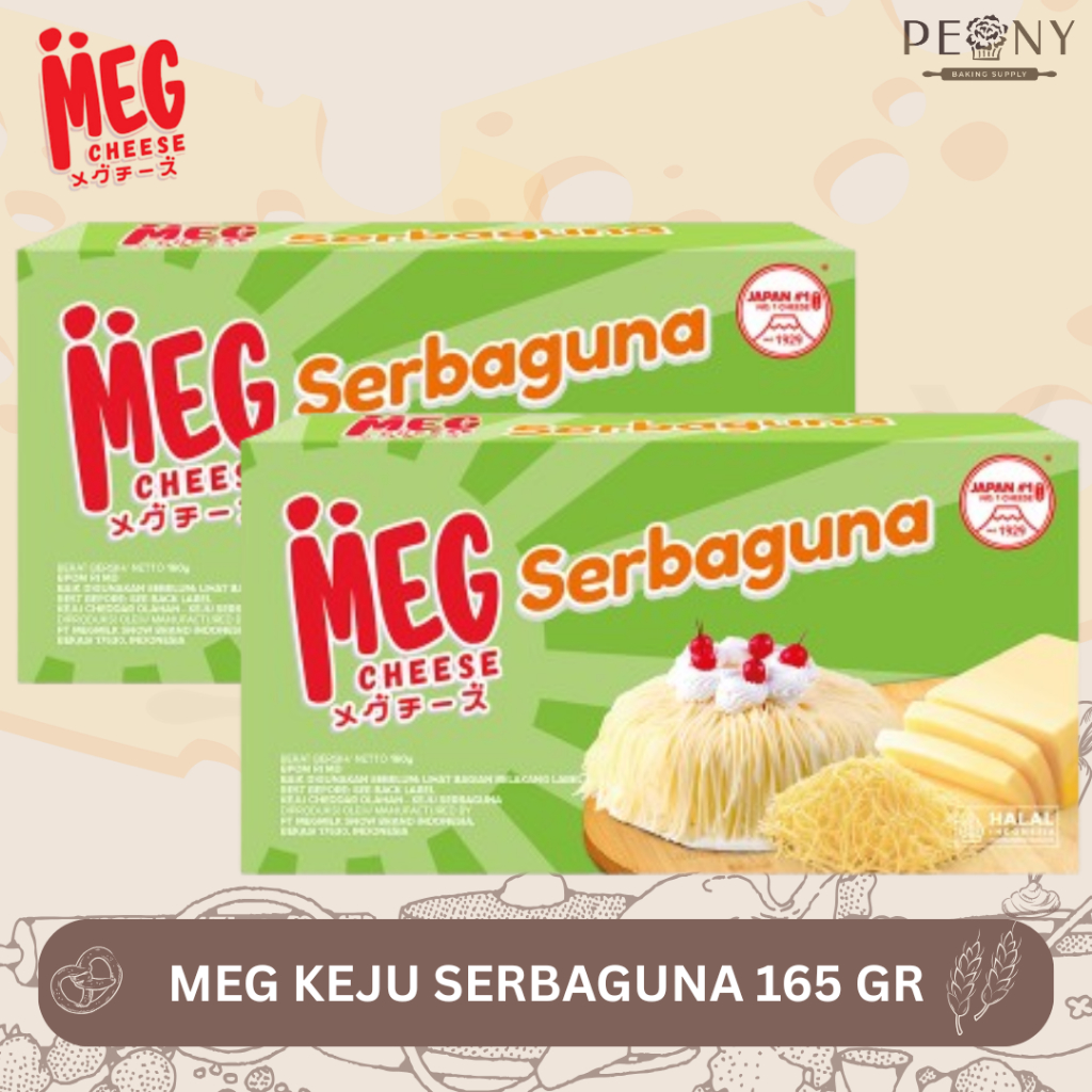 MEG KEJU SERBAGUNA160 GR/CHEDDAR CHESE/KEJU PARUT