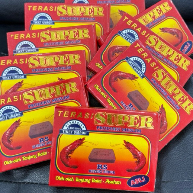 

TERASI UDANG SUPER KHAS TANJUNGBALAI